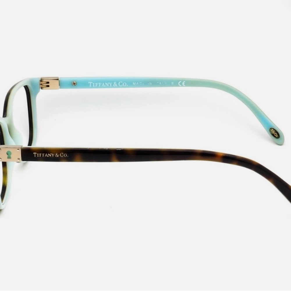Tiffany & Co. Tortoise Shell Eyeglasses, Square Frame, TF 2094 8134, 52-17-140 - Picture 2 of 9